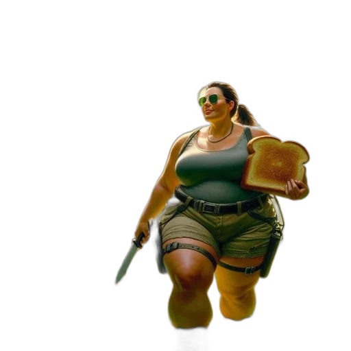 food, weapon, animal, creature, concept art, 3d render, pixel art, fantasy art transparent PNG cut-out