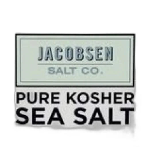 image, label, jacobsen, salt, pure, kosher, sea, emphasizing transparent PNG cut-out