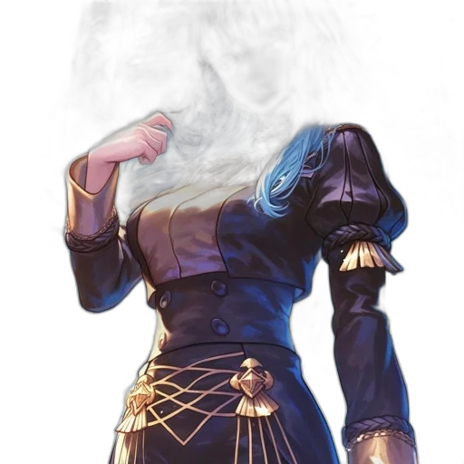 sword, staff, mask, dress, concept art, fantasy art, comic book art, watercolor transparent PNG cut-out