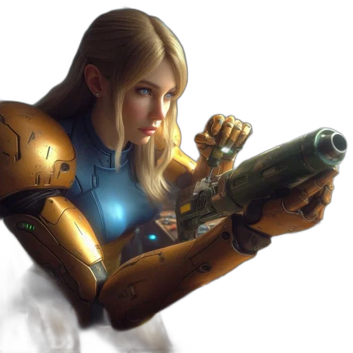 robot, weapon, concept art, 3d render, photorealistic, fantasy art, futuristic, setting transparent PNG cut-out