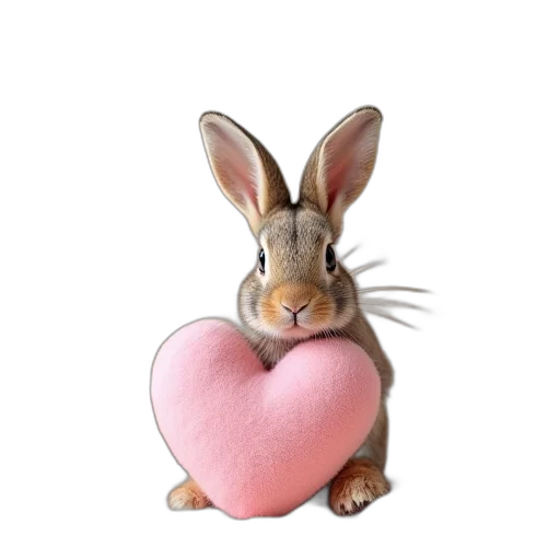 animal, photorealistic, easter, bunny transparent PNG cut-out