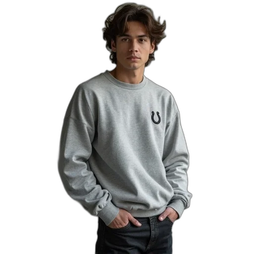 jacket, staff, hair, face transparent PNG cut-out
