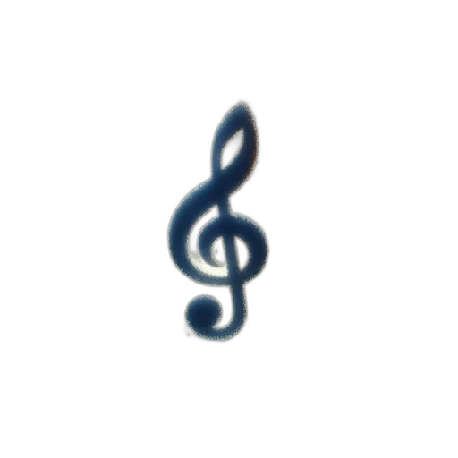 staff, jewelry, crown, hair, pixel art, blue, large, treble transparent PNG cut-out
