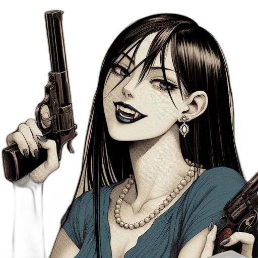 weapon, staff, cartoon, comic book art, anime, concept art, illustrated, portrait transparent PNG cut-out