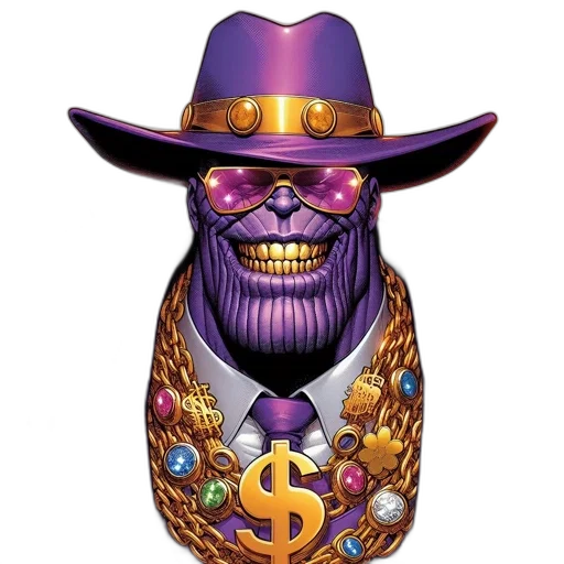mask, jewelry, hat, comic book art, concept art, fantasy art, two, prominent transparent PNG cut-out