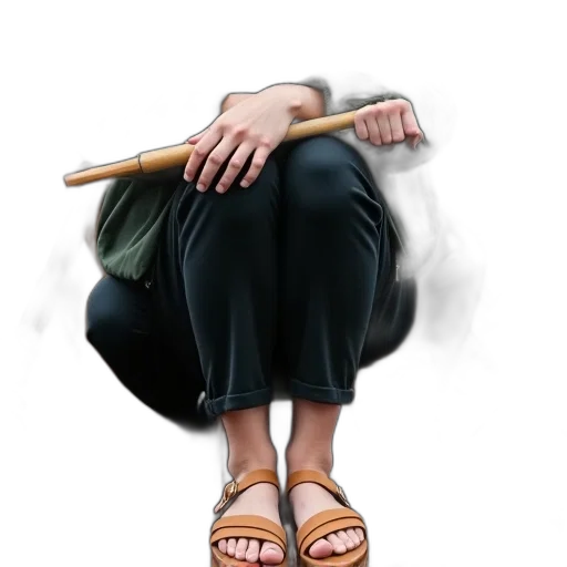 staff, umbrella, jewelry, shoes, photorealistic, concept art, oil painting, watercolor transparent PNG cut-out
