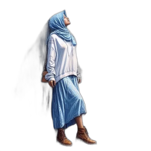 dress, jacket, staff, weapon, concept art, photorealistic, pixel art, watercolor transparent PNG cut-out