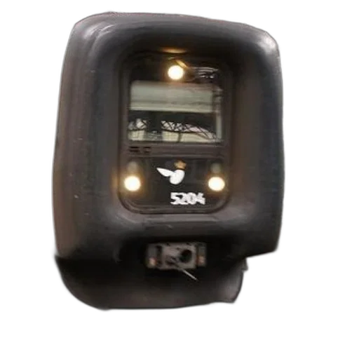 robot, staff, face, jewelry, train, number, 5204, front transparent PNG cut-out