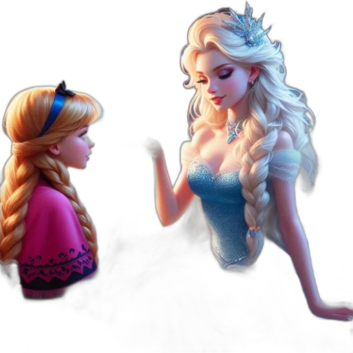 dress, concept art, fantasy art, 3d render, photorealistic, snow, fire, pastel transparent PNG cut-out