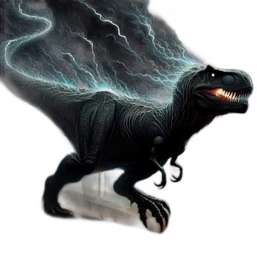 dragon, creature, animal, staff, concept art, fantasy art, photorealistic, 3d render transparent PNG cut-out