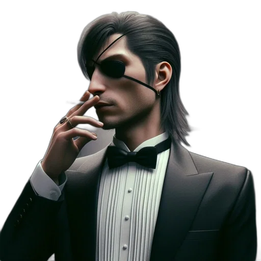 face, jacket, concept art, photorealistic, cartoon, cyberpunk, male, figure transparent PNG cut-out