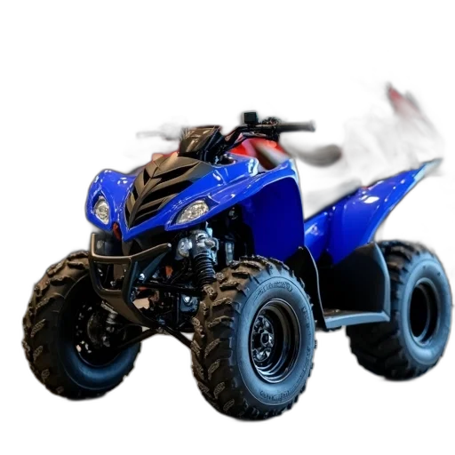 weapon, robot, car, 3d render, photorealistic, concept art, blue, black transparent PNG cut-out