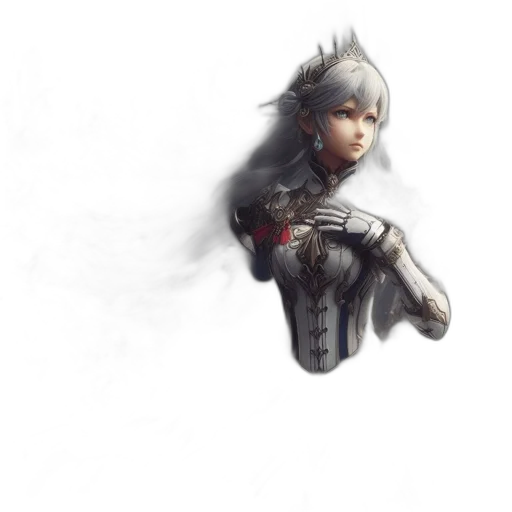 sword, weapon, robot, dragon, concept art, fantasy art, 3d render, pixel art transparent PNG cut-out
