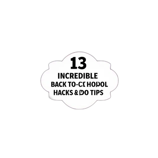 3d render, collage, various, back-to-school, hacks, tips, including, smartphone transparent PNG cut-out