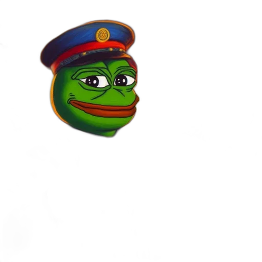 staff, face, weapon, hat, concept art, photorealistic, 3d render, pepe transparent PNG cut-out