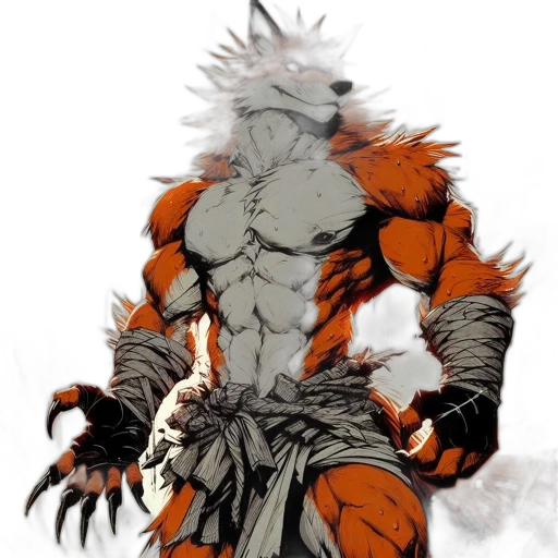 animal, creature, dragon, concept art, fantasy art, comic book art, anime, red transparent PNG cut-out