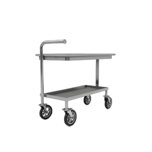 furniture, staff, 3d render, sleek, modern, metal, cart, flat transparent PNG cut-out