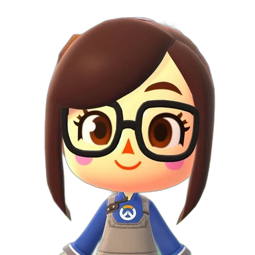 staff, face, cartoon, 3d render, concept art, pixel art, blue, animated transparent PNG cut-out