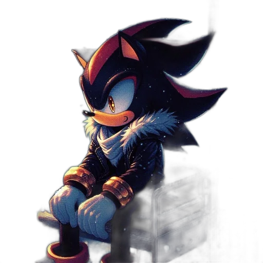 jacket, animal, creature, mask, concept art, pixel art, comic book art, fantasy art transparent PNG cut-out