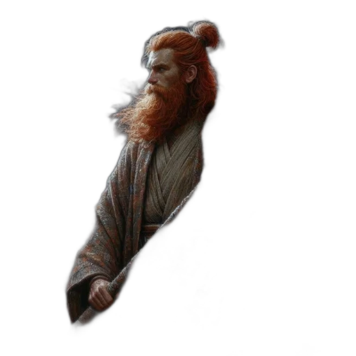 hair, staff, creature, animal, fantasy art, photorealistic, watercolor, concept art transparent PNG cut-out