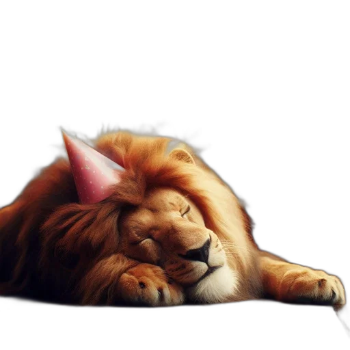 animal, crown, staff, hat, photorealistic, watercolor, fantasy art, concept art transparent PNG cut-out