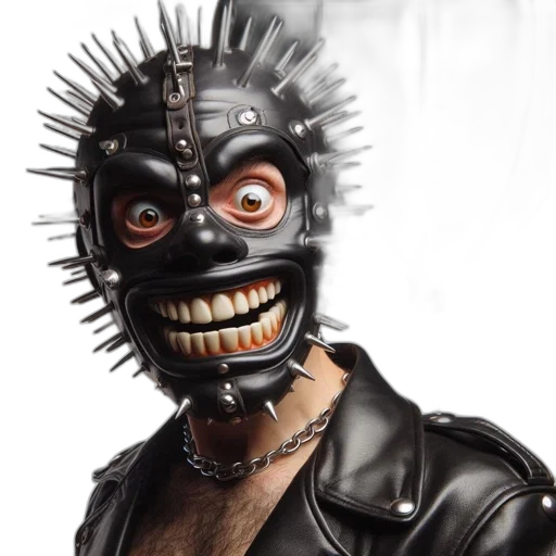 mask, face, creature, robot, 3d render, concept art, photorealistic, person transparent PNG cut-out