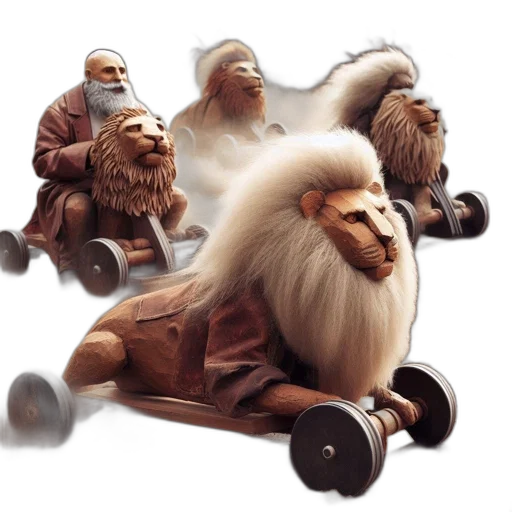 car, concept art, fantasy art, 3d render, photorealistic, elderly, men, ride transparent PNG cut-out