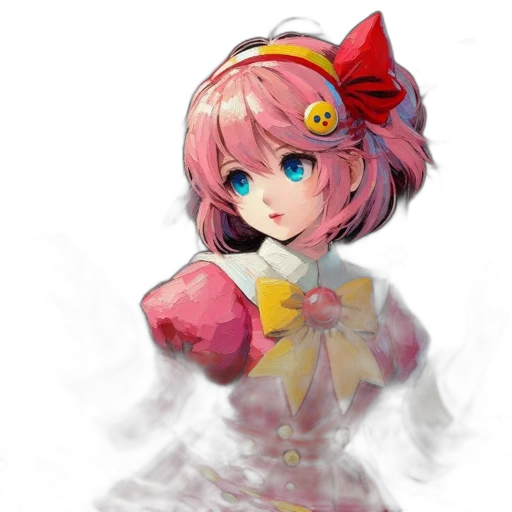 weapon, robot, staff, dress, concept art, pixel art, anime, fantasy art transparent PNG cut-out