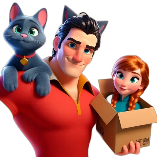furniture, staff, 3d render, concept art, cartoon, comic book art, city street, fire transparent PNG cut-out