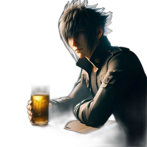 jacket, dragon, bottle, mask, concept art, photorealistic, cyberpunk, 3d render transparent PNG cut-out
