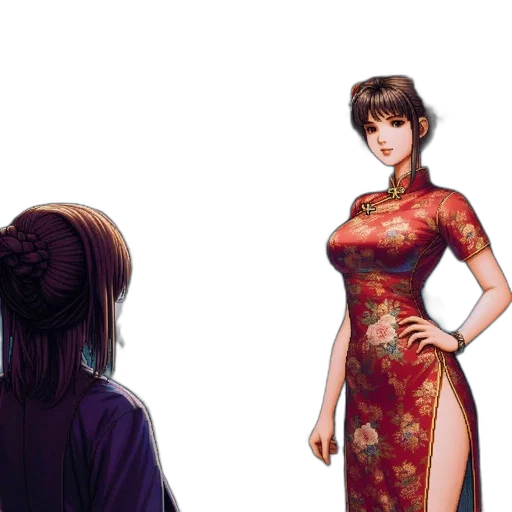dress, concept art, fantasy art, anime, pixel art, fire, outer space, red transparent PNG cut-out