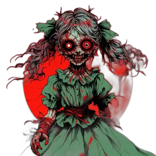 dress, mask, creature, face, concept art, pixel art, anime, comic book art transparent PNG cut-out
