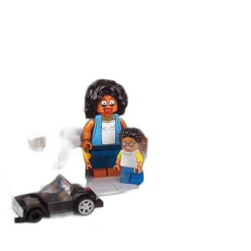 car, hair, robot, weapon, 3d render, concept art, fire, outer space transparent PNG cut-out