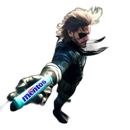 bottle, weapon, hair, staff, cyberpunk, vaporwave, concept art, 3d render transparent PNG cut-out