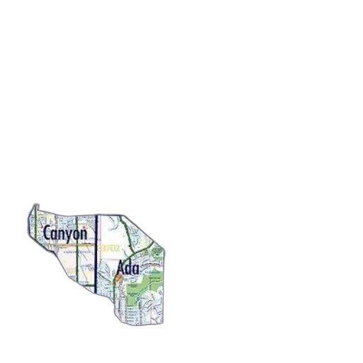 big, sky, maps, street, atlas, featuring, ada, canyon transparent PNG cut-out