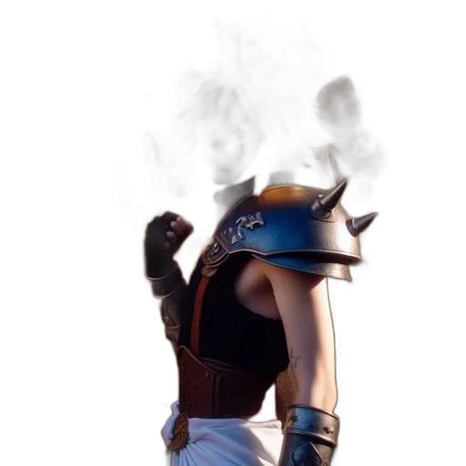 mask, sword, dragon, staff, concept art, 3d render, fantasy art, photorealistic transparent PNG cut-out