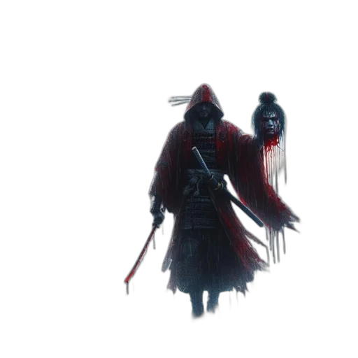 mask, staff, weapon, sword, concept art, fantasy art, pixel art, 3d render transparent PNG cut-out