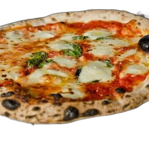 food, face, weapon, 3d render, photorealistic, delicious-looking, pizza, melted transparent PNG cut-out