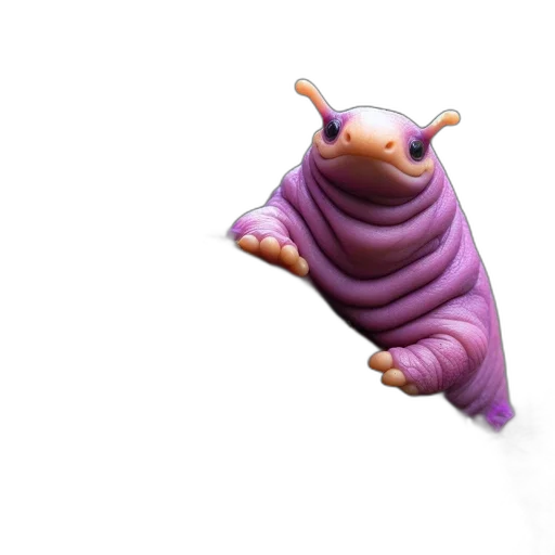 creature, animal, dragon, dress, 3d render, concept art, outer space, animated transparent PNG cut-out