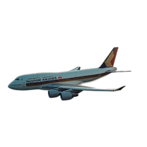 3d render, photorealistic, singapore, airlines transparent PNG cut-out