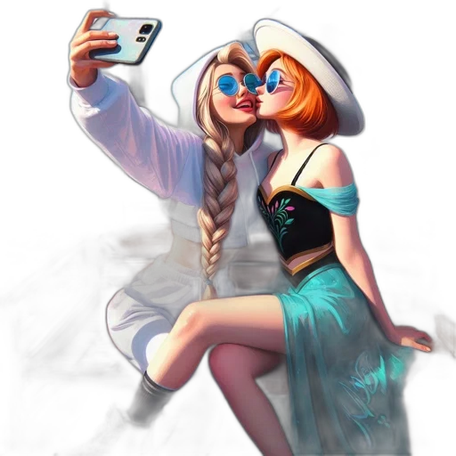 dress, staff, hat, face, concept art, cartoon, fantasy art, comic book art transparent PNG cut-out