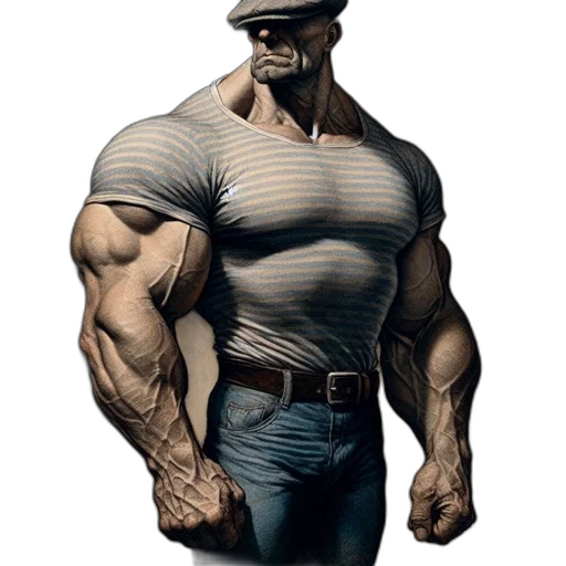 hat, robot, animal, weapon, concept art, comic book art, photorealistic, 3d render transparent PNG cut-out