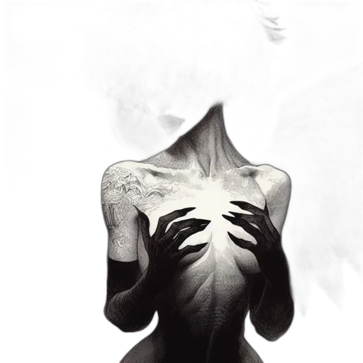mask, dress, creature, face, concept art, comic book art, photorealistic, fantasy art transparent PNG cut-out
