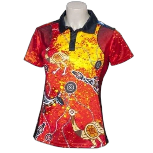 dress, jacket, vibrant, polo, shirt, aboriginal, art, design transparent PNG cut-out