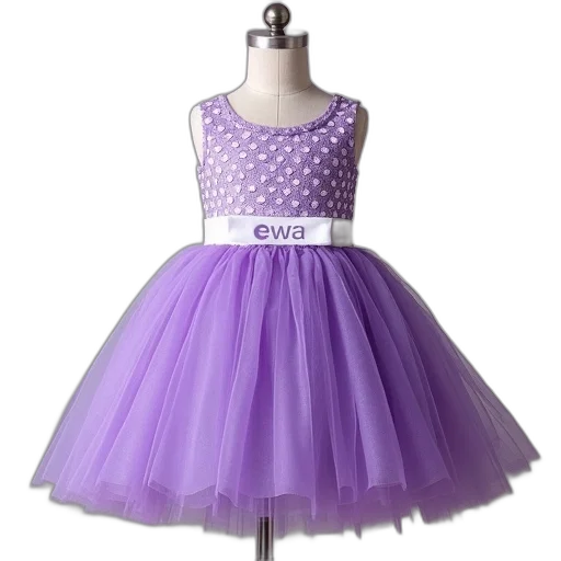 dress, pastel, purple, white transparent PNG cut-out