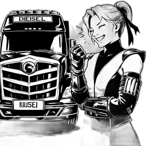 robot, comic book art, concept art, cartoon, cyberpunk, enthusiastic, woman, dressed transparent PNG cut-out