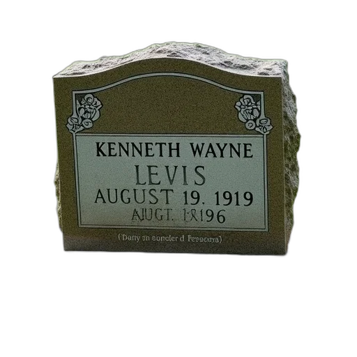 weathered, stone, headstone, moss, lichen, growth, bearing, names transparent PNG cut-out