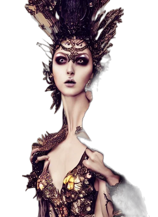 jewelry, dress, crown, mask transparent PNG cut-out