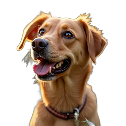 animal, staff, creature, face, photorealistic, 3d render, concept art, pixel art transparent PNG cut-out