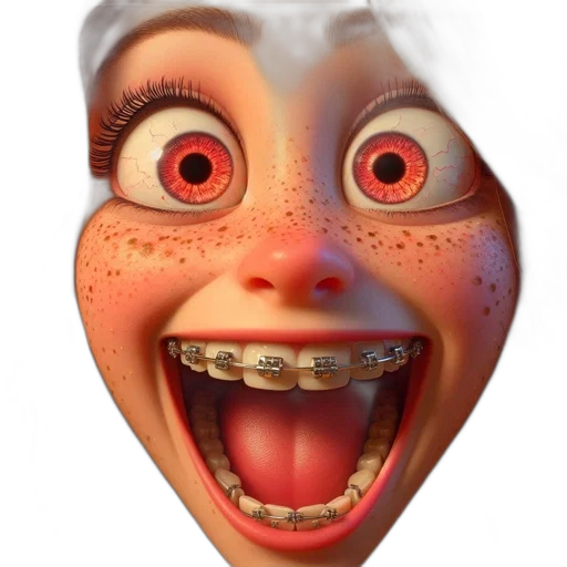 face, mask, creature, robot, 3d render, concept art, photorealistic, cartoon transparent PNG cut-out